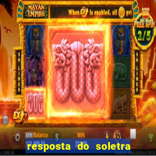 resposta do soletra de hoje