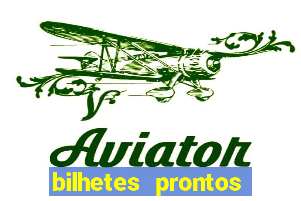 bilhetes prontos apostas esportivas