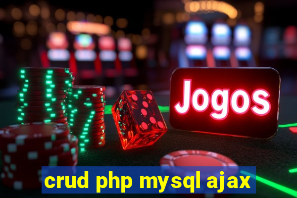 crud php mysql ajax