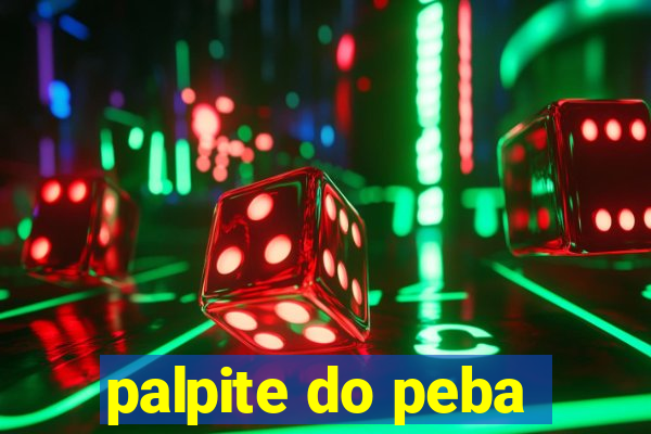 palpite do peba