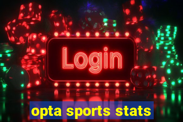 opta sports stats