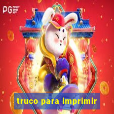 truco para imprimir