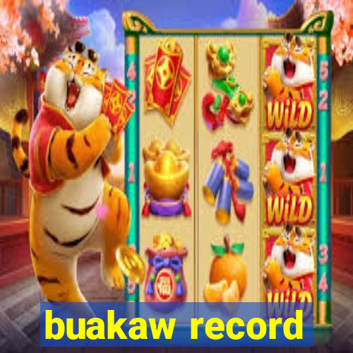 buakaw record