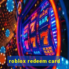 roblox redeem card