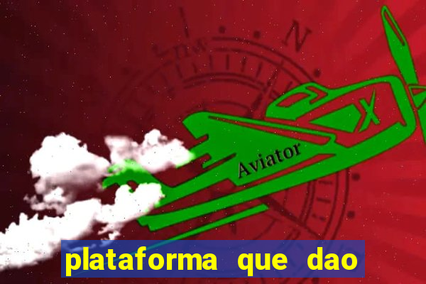 plataforma que dao bonus de cadastro