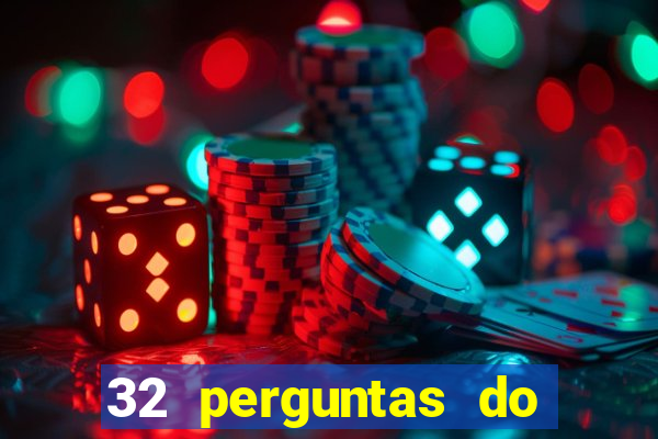 32 perguntas do livro do destino