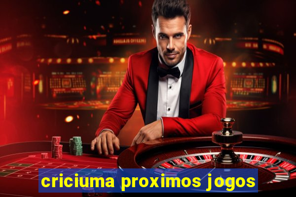 criciuma proximos jogos