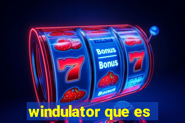 windulator que es