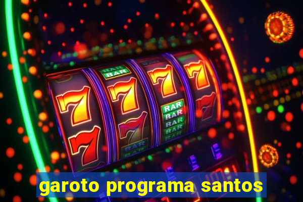 garoto programa santos