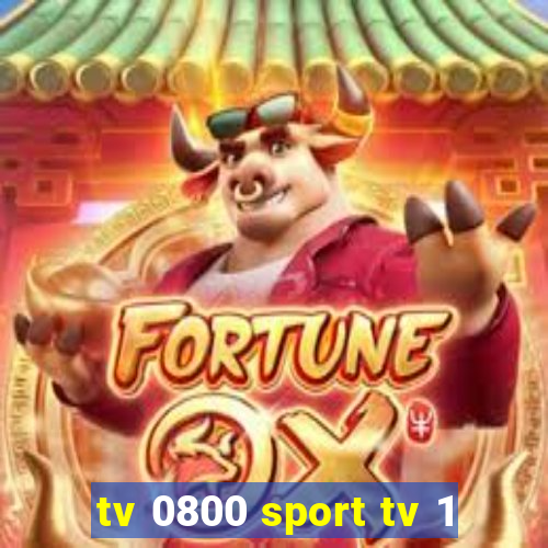 tv 0800 sport tv 1