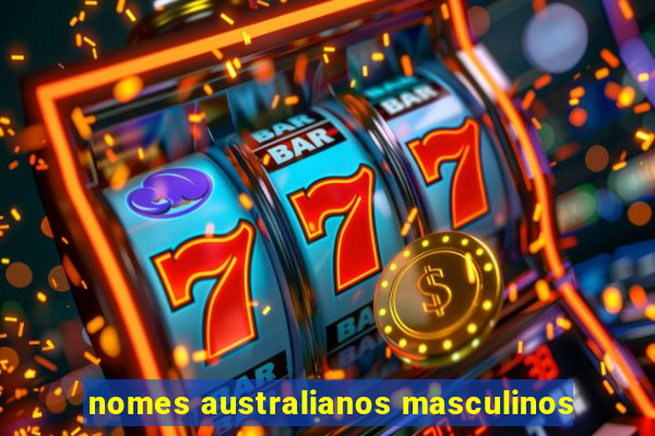 nomes australianos masculinos