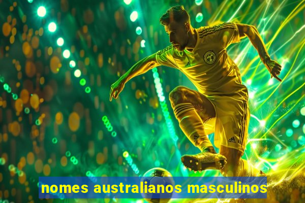 nomes australianos masculinos