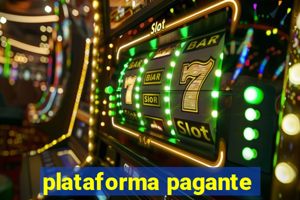 plataforma pagante