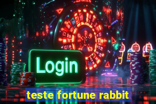 teste fortune rabbit