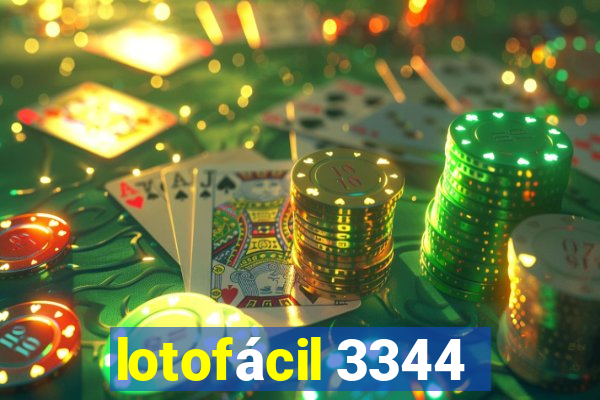 lotofácil 3344